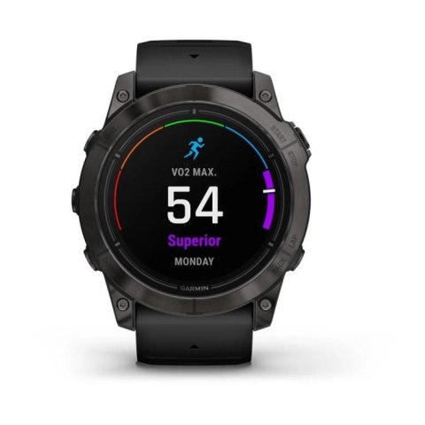 Zegarek sportowy Garmin Epix Pro Gen 2 Sapphire AMOLED 51mm Czarny Zegarek sportowy Garmin Epix Pro Gen 2 Sapphire AMOLED 51mm Czarny