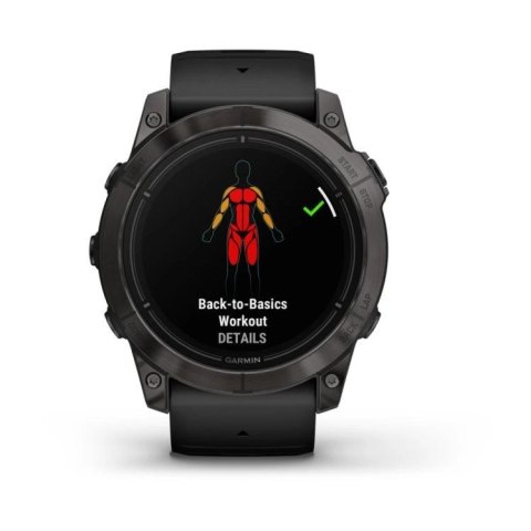 Zegarek sportowy Garmin Epix Pro Gen 2 Sapphire AMOLED 51mm Czarny Zegarek sportowy Garmin Epix Pro Gen 2 Sapphire AMOLED 51mm Czarny
