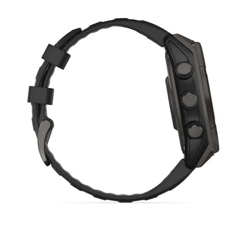 Zegarek sportowy Garmin Fenix 8 Solar Sapphire Titanium Carbon Grey 47mm Tytanowy Zegarek sportowy Garmin Fenix 8 Solar Sapphire Titanium Carbon Grey 47mm Tytanowy