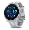 Zegarek sportowy Garmin Forerunner 965 mleczny kwarc