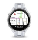Zegarek sportowy Garmin Forerunner 965 mleczny kwarc