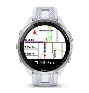 Zegarek sportowy Garmin Forerunner 965 mleczny kwarc Zegarek sportowy Garmin Forerunner 965 mleczny kwarc