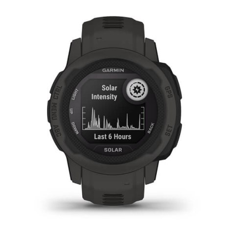Zegarek sportowy Garmin Instinct 2S Solar Graphite 40mm Grafitowy Zegarek sportowy Garmin Instinct 2S Solar Graphite 40mm Grafitowy