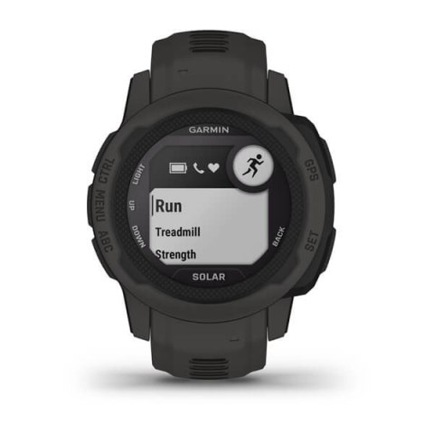 Zegarek sportowy Garmin Instinct 2S Solar Graphite 40mm Grafitowy Zegarek sportowy Garmin Instinct 2S Solar Graphite 40mm Grafitowy