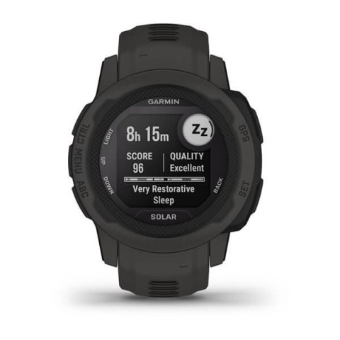 Zegarek sportowy Garmin Instinct 2S Solar Graphite 40mm Grafitowy Zegarek sportowy Garmin Instinct 2S Solar Graphite 40mm Grafitowy