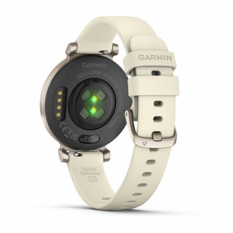 Zegarek sportowy Garmin Lily 2 35mm Cream Gold Coconut Zegarek sportowy Garmin Lily 2 35mm Cream Gold Coconut