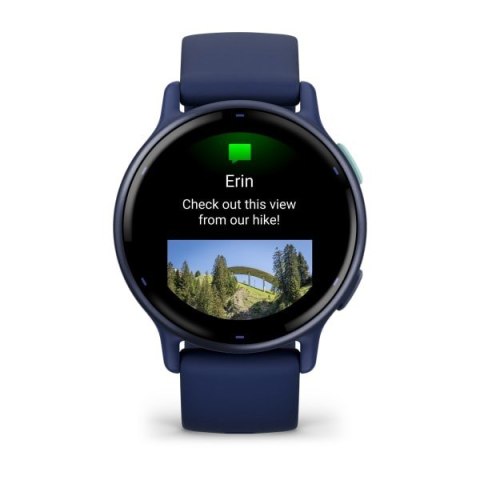 Zegarek sportowy Garmin Vivoactive 5 AMOLED 42mm Niebieski Zegarek sportowy Garmin Vivoactive 5 AMOLED 42mm Niebieski