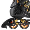 Łyżworolki NILS Extreme NA9022 czarno-pomarańczowe rozm. 42 (WYPRZEDAŻ)