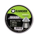 Śrut 4,5 mm RANGER Diabolo Professional Sharp szpic 500 szt. 0,54 g