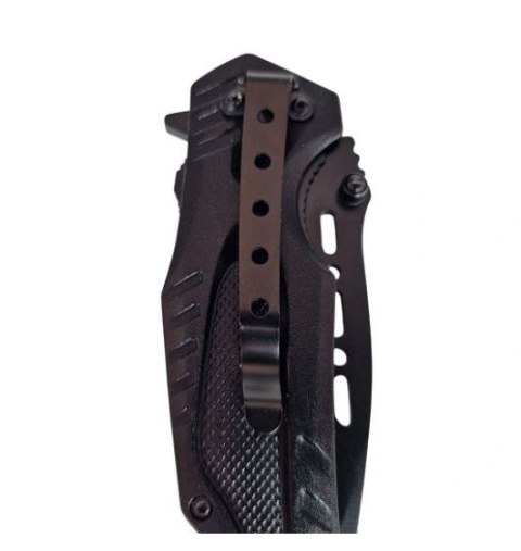 Nóż ratowniczy AZYMUT Rescue +przecinak pasów +zbijak szyb +pokrowiec