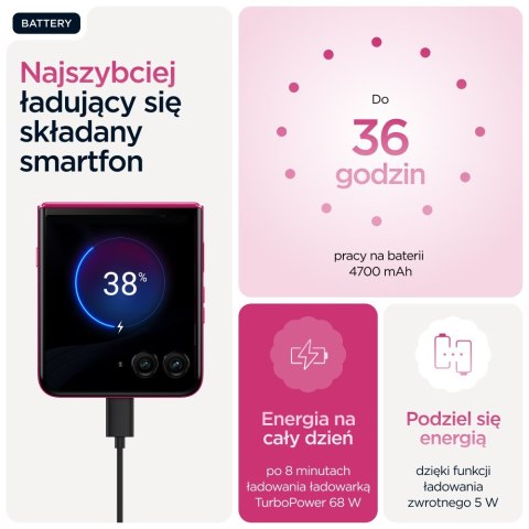 Motorola Razr 60 Ultra 5G 16/512GB Cabaret Pink Motorola Razr 60 Ultra 5G 16/512GB Cabaret Pink