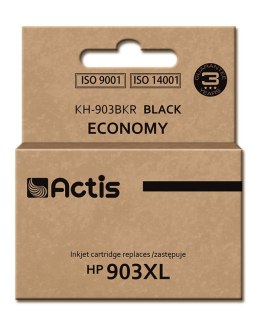 Actis KH-903BKR Tusz (zamiennik HP 903XL T6M15AE; Standard; 30 ml; czarny) - Nowy Chip