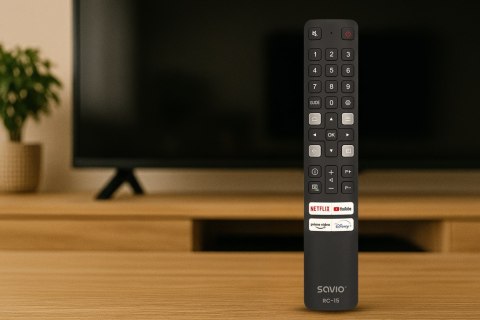 SAVIO PILOT UNIWERSALNY DO TV /ZAMIENNIK DO TV TCL - SMART TV RC-15 SAVIO PILOT UNIWERSALNY DO TV /ZAMIENNIK DO TV TCL - SMART TV RC-15