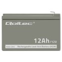 QOLTEC AKUMULATOR AGM | 12V | 12AH