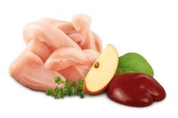 SHELMA Alucup - pełnoporcjowa bezzbożowa karma dla dorosłych kotów. Z kurczakiem i wątróbką 100g