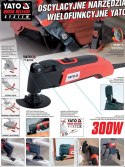 Narzędzie wielofunkcyjne z akcesoriami 300W YATO