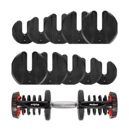Hantel żeliwny regulowany 40 kg REBEL ACTIVE