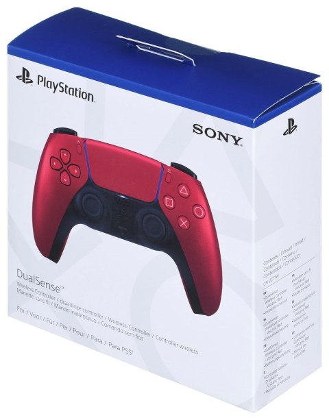 Kontroler bezprzewodowy SONY DualSense Volcanic Red (WYPRZEDAŻ) Kontroler bezprzewodowy SONY DualSense Volcanic Red (WYPRZEDAŻ)