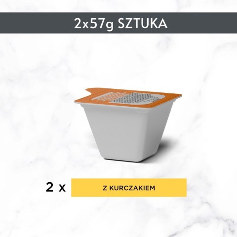 PURINA GOURMET REVELATIONS Kurczak w galaretce 2X57g PURINA GOURMET REVELATIONS Kurczak w galaretce 2X57g