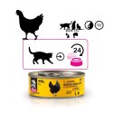 3Coty CHICKEN Cheers! Complementary feed for cats 75g