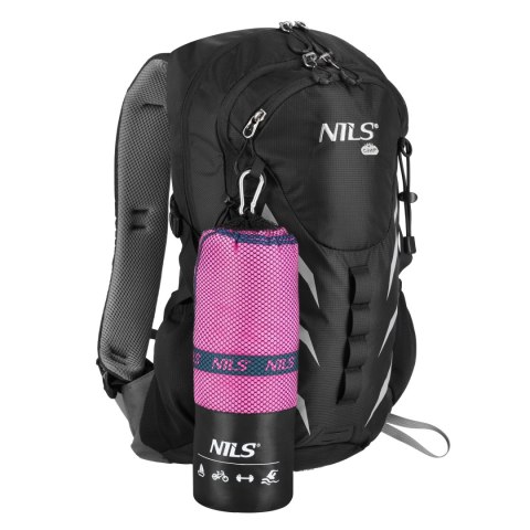 NCR13 RĘCZNIK Z MIKROFIBRY RÓŻOWY 200X90 CM NILS