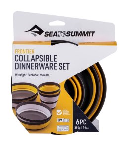 Zestaw naczyń SEA TO SUMMIT Frontier UL 2P 6 Piece (WYPRZEDAŻ)