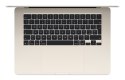 Apple 15-inch MacBook Air: Apple M4 chip with 10-core CPU and 10-core GPU, 16GB, 256GB SSD - Starlight