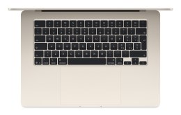 Apple 15-inch MacBook Air: Apple M4 chip with 10-core CPU and 10-core GPU, 16GB, 512GB SSD - Starlight
