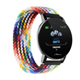 MEDIA-TECH SMARTBAND THAITI, MONITORING CIŚNIENIA KRWI, PULSU ORAZ INNYCH PARAMETRÓW, DWA PASKI NYLONOWE W ZESTAWIE MT871 (WYPRZ