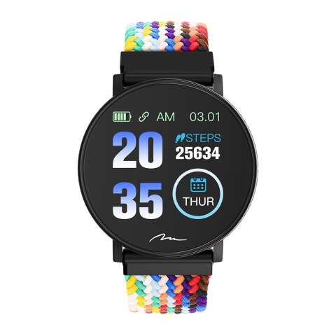 MEDIA-TECH SMARTBAND THAITI, MONITORING CIŚNIENIA KRWI, PULSU ORAZ INNYCH PARAMETRÓW, DWA PASKI NYLONOWE W ZESTAWIE MT871 (WYPRZ MEDIA-TECH SMARTBAND THAITI, MONITORING CIŚNIENIA KRWI, PULSU ORAZ INNYCH PARAMETRÓW, DWA PASKI NYLONOWE W ZESTAWIE MT871 (WYPRZ