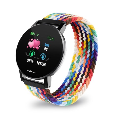 MEDIA-TECH SMARTBAND THAITI, MONITORING CIŚNIENIA KRWI, PULSU ORAZ INNYCH PARAMETRÓW, DWA PASKI NYLONOWE W ZESTAWIE MT871 (WYPRZ MEDIA-TECH SMARTBAND THAITI, MONITORING CIŚNIENIA KRWI, PULSU ORAZ INNYCH PARAMETRÓW, DWA PASKI NYLONOWE W ZESTAWIE MT871 (WYPRZ