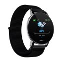 MEDIA-TECH SMARTBAND THAITI, MONITORING CIŚNIENIA KRWI, PULSU ORAZ INNYCH PARAMETRÓW, DWA PASKI NYLONOWE W ZESTAWIE MT871 (WYPRZ