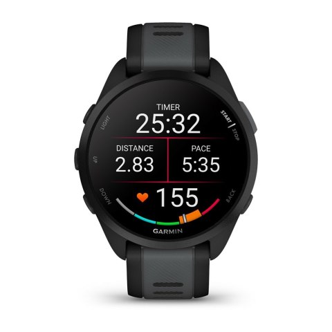 Zegarek Garmin Forerunner 165 Music, Black/Slate Grey Zegarek Garmin Forerunner 165 Music, Black/Slate Grey