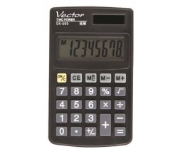 Vector Kalkulator kieszonkowy DK-055, czarny