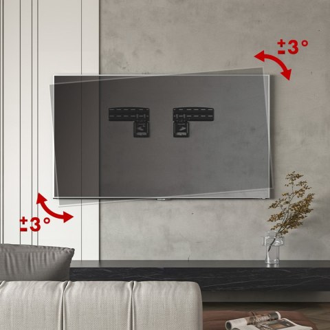 MACLEAN UCHWYT DO TV, KOMPATYBILNY Z TELEWIZORAMI SAMSUNG QLED, 43"-85", MAX. 60KG, MC-806 N MACLEAN UCHWYT DO TV, KOMPATYBILNY Z TELEWIZORAMI SAMSUNG QLED, 43"-85", MAX. 60KG, MC-806 N