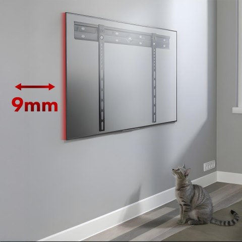 MACLEAN ULTRA PŁASKI UCHWYT ŚCIENNY DO TV, 40-85", MAX VESA 600X400, OBCIĄŻENIE DO 80KG MC-123 MACLEAN ULTRA PŁASKI UCHWYT ŚCIENNY DO TV, 40-85", MAX VESA 600X400, OBCIĄŻENIE DO 80KG MC-123