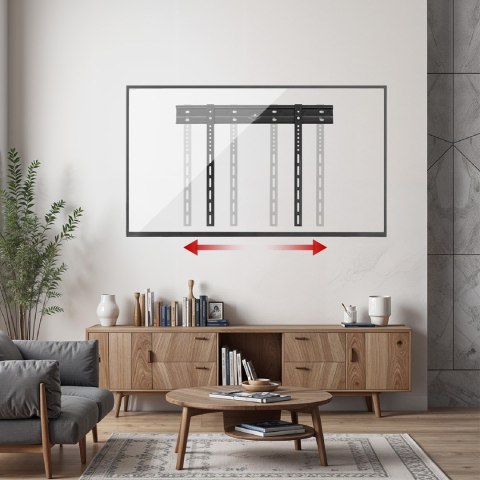 MACLEAN ULTRA PŁASKI UCHWYT ŚCIENNY DO TV, 40-85", MAX VESA 600X400, OBCIĄŻENIE DO 80KG MC-123 MACLEAN ULTRA PŁASKI UCHWYT ŚCIENNY DO TV, 40-85", MAX VESA 600X400, OBCIĄŻENIE DO 80KG MC-123