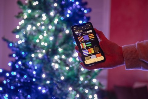 Inteligentne lampki choinkowe Twinkly 250 RGB 20m Inteligentne lampki choinkowe Twinkly 250 RGB 20m