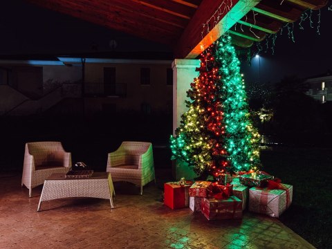 Inteligentne lampki choinkowe Twinkly 600 RGB 48m Inteligentne lampki choinkowe Twinkly 600 RGB 48m