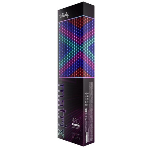 Twinkly Matrix kurtyna świetlna 480 RGB 1x1 m Twinkly Matrix kurtyna świetlna 480 RGB 1x1 m