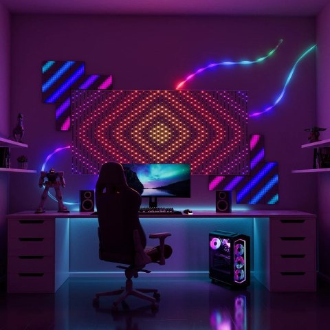 Twinkly Matrix kurtyna świetlna 480 RGB 1x1 m Twinkly Matrix kurtyna świetlna 480 RGB 1x1 m