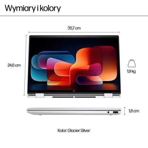 HP Envy 16-AC0013DX Ultra 5 125U 16" WUXGA Touch 16GB SSD512 BLKB x360 Win11 Glacier Silver (REPACK) 2Y HP Envy 16-AC0013DX Ultra 5 125U 16" WUXGA Touch 16GB SSD512 BLKB x360 Win11 Glacier Silver (REPACK) 2Y