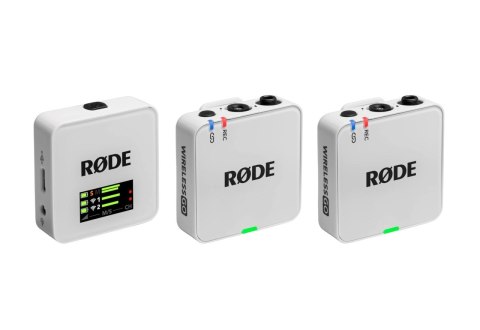 RODE Wireless GO III (biały) - System mikrofonów bezprzewodowych