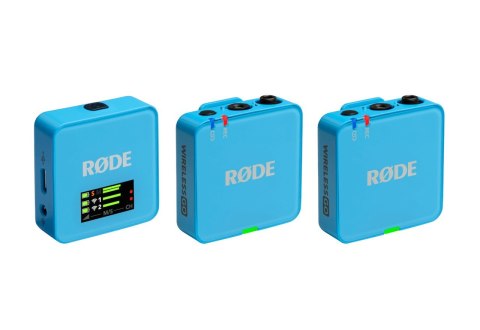 RODE Wireless GO III (niebieski) - System mikrofonów bezprzewodowych RODE Wireless GO III (niebieski) - System mikrofonów bezprzewodowych