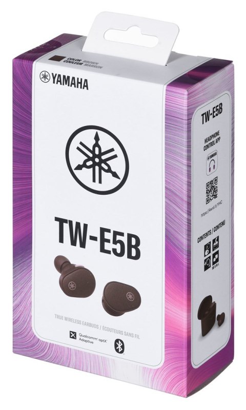 Słuchawki bezprzewodowe douszne Yamaha TW-E5B brązowe (WYPRZEDAŻ) Słuchawki bezprzewodowe douszne Yamaha TW-E5B brązowe (WYPRZEDAŻ)
