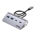 UNITEK HUB ALUMINIOWY USB-A/C 2X USBA 2X USBC 5GBP