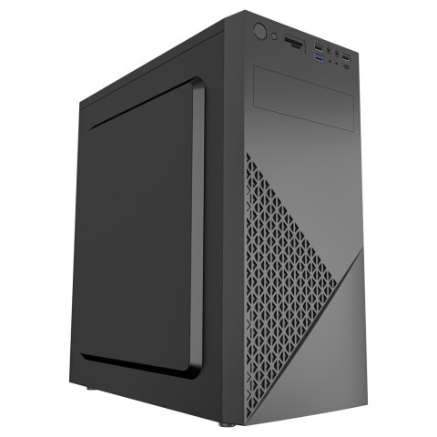 GEMBIRD OBUDOWA FORNAX 170 MIDI-TOWER (1X USB 3.1, 2X USB 2.0, 1X USB TYP-C, CZYTNIK KART, 2X MINIJACK) CZARNA GEMBIRD OBUDOWA FORNAX 170 MIDI-TOWER (1X USB 3.1, 2X USB 2.0, 1X USB TYP-C, CZYTNIK KART, 2X MINIJACK) CZARNA