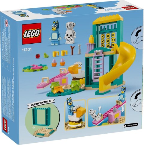Lego 11201 Bluey - Blue i Łatko na placu zabaw Lego 11201 Bluey - Blue i Łatko na placu zabaw