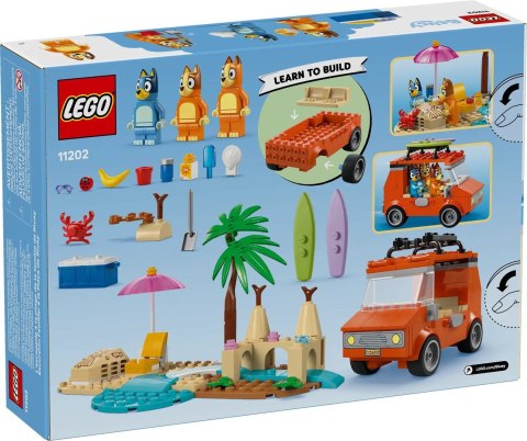 Lego 11202 Bluey - Blue i rodzinna wycieczka samochodem Lego 11202 Bluey - Blue i rodzinna wycieczka samochodem