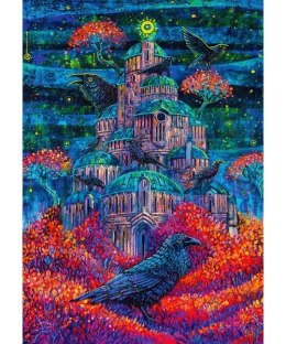 Puzzle Good Loot Imagination: Roch Urbaniak Twierdza Pani Kruków / Raven Queen's Fortress 1000 elementów